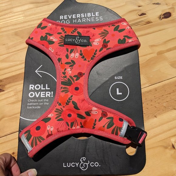 Lucy & Co. Other - Lucy & Co NWT Reversible Dog Harness Sz L